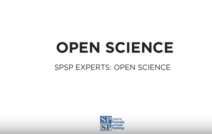 SPSP Experts: Open Science